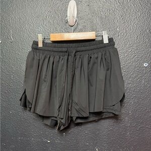 Women’s Blaosn Black Flowy Athletic Shorts Size Small